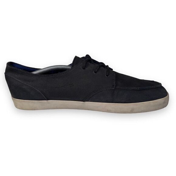 Reef Deckhand 2 Leather Sneakers Dark Navy Blue RF-003364 Men's 12 - Picture 7 of 11